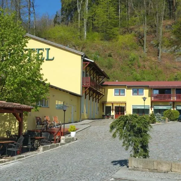 Hotel Výpřež - Děčín, hotel u gradu 'Děčín'