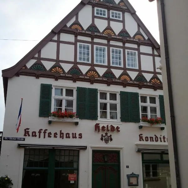 Apartments im Kaffeehaus Heldt, hotel a Eckernförde