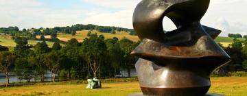 約克郡雕塑公園（Yorkshire Sculpture Park）附近的飯店