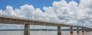 Thai - Laos Friendship Bridge 2 – hotellit lähistöllä