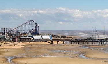 Blackpool Pleasure Beach -teemapuisto – hotellit lähistöllä