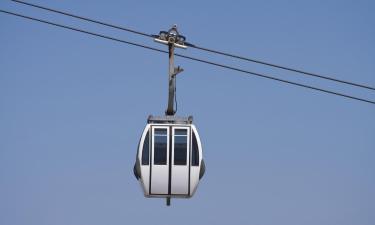 Viesnīcas netālu no apskates objekta Super Morzine Ski Lift