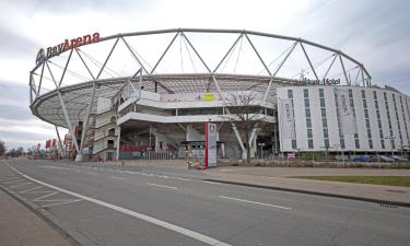 BayArena-jalkapallostadion – hotellit lähistöllä