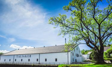 Talisker viskio varykla: viešbučiai netoliese