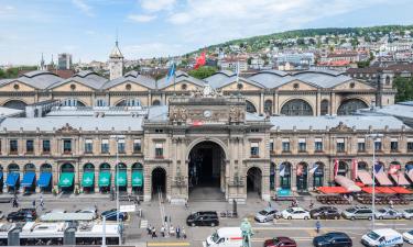 Hotel dekat Stasiun Kereta Pusat Zurich