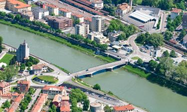 Hotellid huviväärsuse Trento raudteejaam lähedal