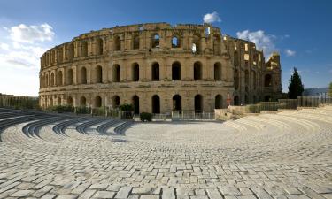 El DJem Amphitheatre 주변 호텔