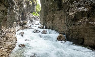 Ущелье Партнахкламм: отели поблизости