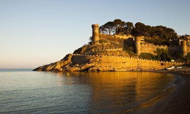 Hotell nära Tossa de Mar slott