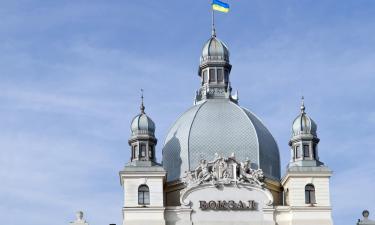 Hoteli v bližini znamenitosti železniška postaja Lviv