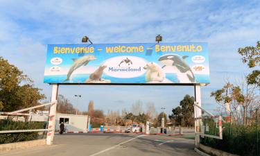 Viesnīcas netālu no apskates objekta tematiskais parks Marineland Antibes