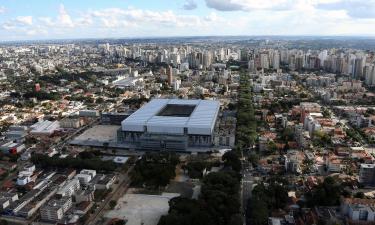 Viesnīcas netālu no apskates objekta stadions Arena da Baixada