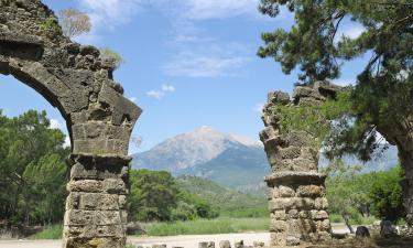 Staroveké mesto Phaselis – hotely v okolí