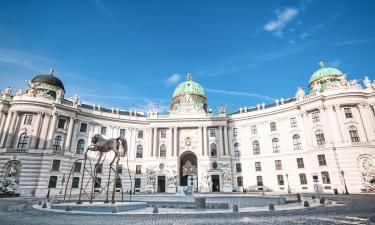 Hotelek a Hofburg császári palota közelében