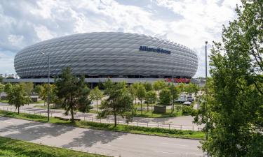 Aréna Allianz – hotely v okolí