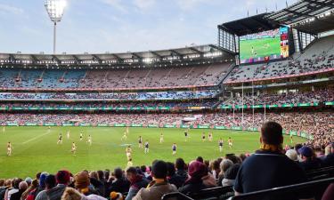 Melbourne Kriket Sahası yakınındaki oteller