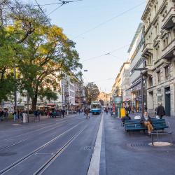 Nákupná ulica Bahnhofstrasse