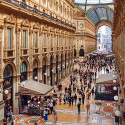 a Galleria Vittorio Emanuele II passzázs