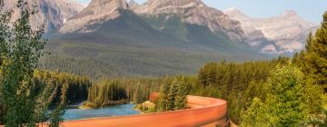 Chalets de montaña en Parque Nacional de Banff