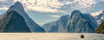 Motellit alueella Fiordland National Park