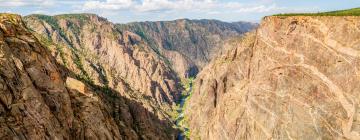 Moteller i Black Canyon of the Gunnison National Park