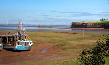 מקומות אירוח B&B באזור Bay of Fundy & Annapolis Valley