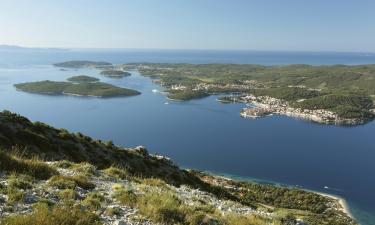 Hotely s parkovaním v destinácii ostrov Korčula