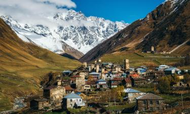 Domki wiejskie w regionie Samegrelo Zemo-Svaneti