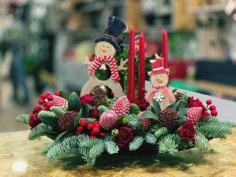 5 Adorable DIY Snowman Centerpieces to Make This Christmas