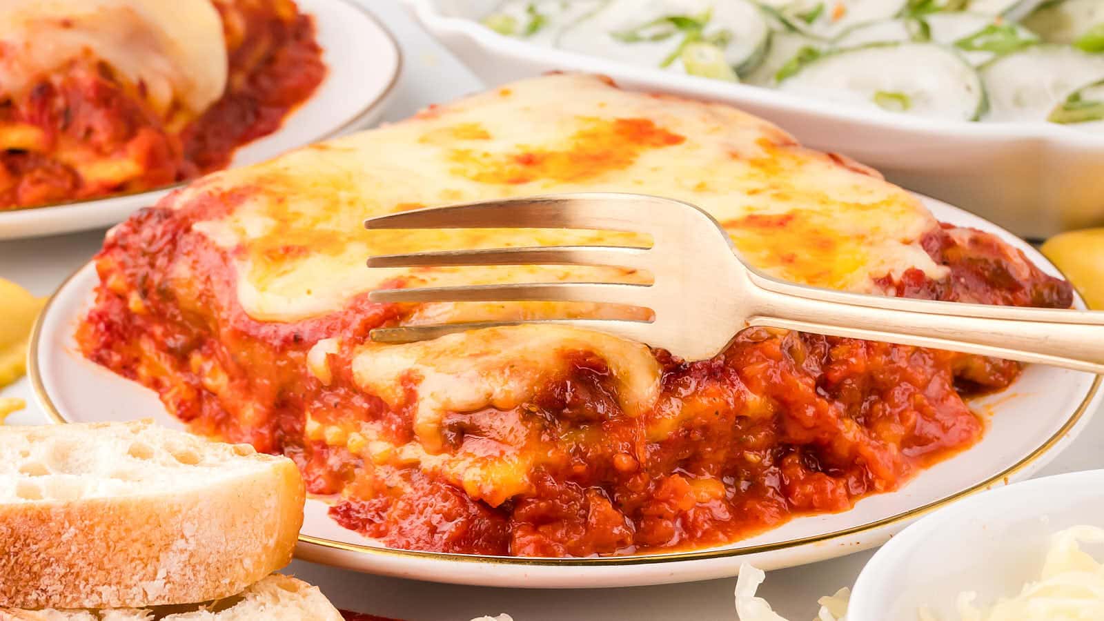 Lazy Lasagna recipe by Cheerful Cook.