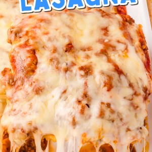 Super Easy, Extra Cheesy LAZY LASAGNA - Just 4 Ingredients