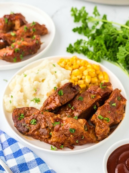 Slow Cooker Country Style Pork Ribs recipe by Cheerful Cook.