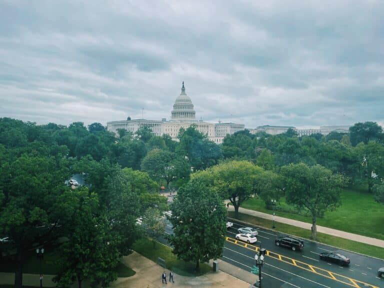 A view of the U.S. Capitol