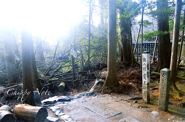 貴船神社への道