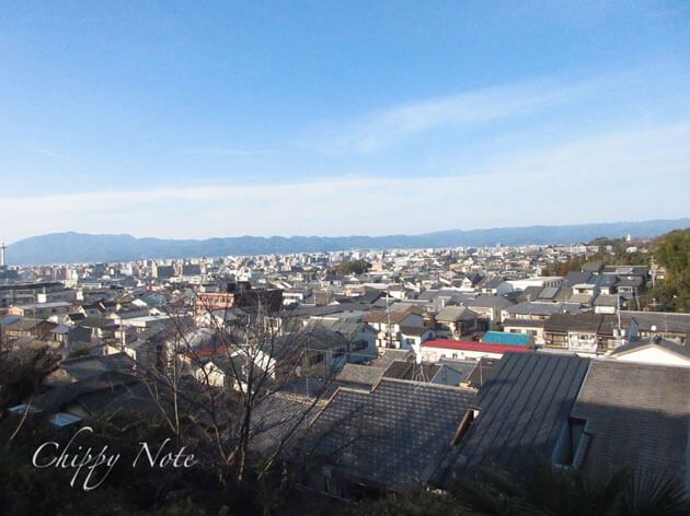 悲田院からの眺め