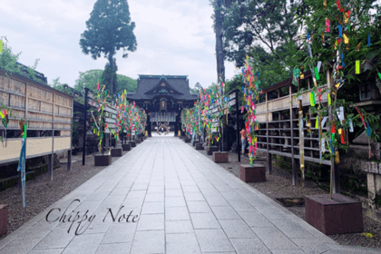 夏の〈北野天満宮〉参拝！七夕飾りや足つけ神事を体験-アイキャッチ