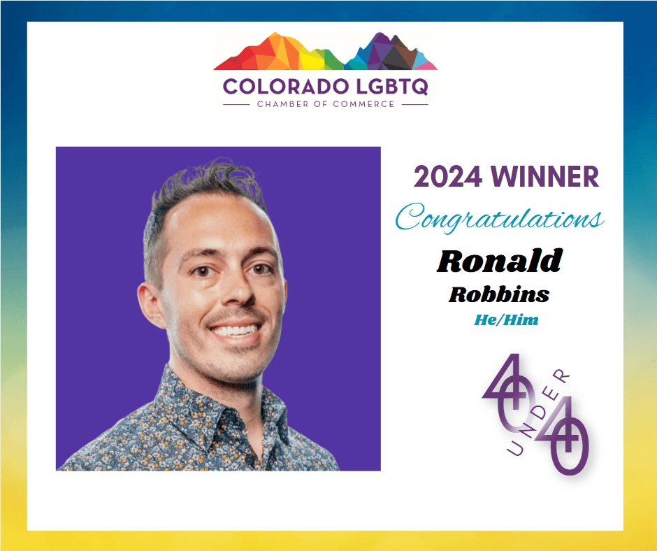 Colorado LGBTQ Chamber of Commerce 40 Under 40 Business Leaders Awards 2024