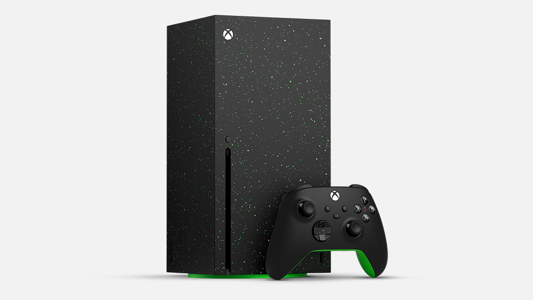 Xbox Series X – 2TB Galaxy Black Special Edition and Xbox Wireless Controller