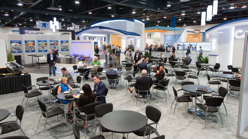 As part of the research process, go to industry trade shows as an attendee