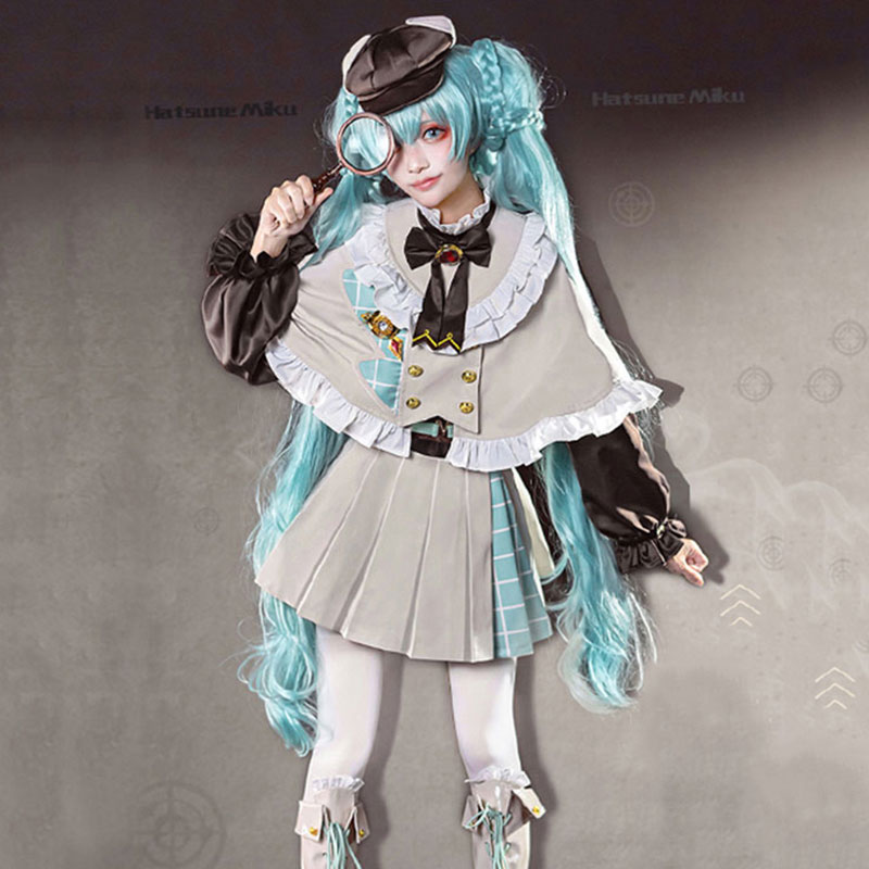 初音ミク 探偵 コスチュームセット 探偵 ケープ