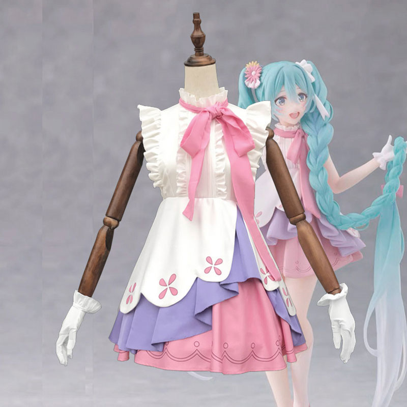 VOCALOID　初音ミク　ラプンツェル　フルセット　コスプレ洋装