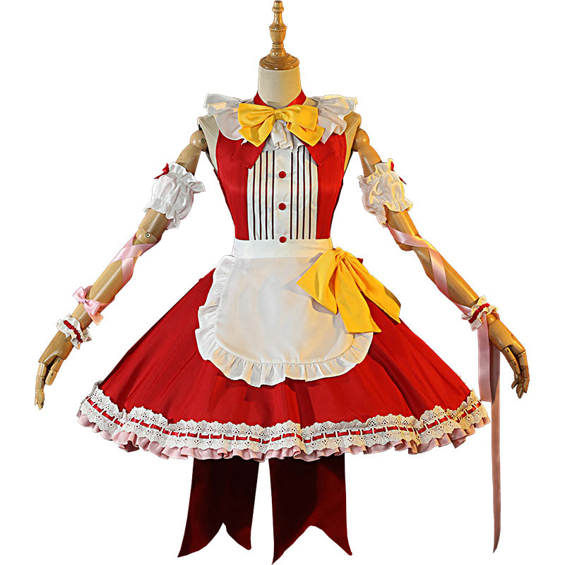 東方プロジェクト　東方紅魔郷　フランドール　vampire　コスチューム　ハロウィーン　メイド服　カボチャ　