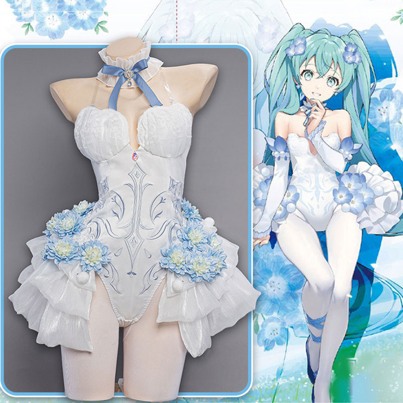 コスチューム　初音ミク　バレエ　体操服　ドレス　可愛い　花の精霊　　