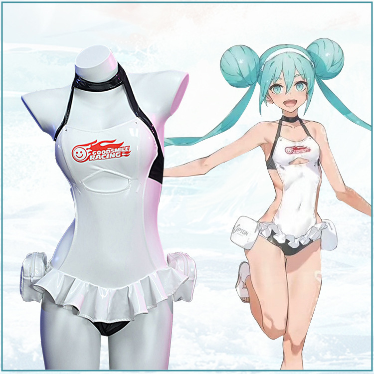 初音ミク MIKU 水着 スク水　つなぎ服　エプロン コスチューム レーシングカー　可愛い　セクシー　ガーリッシュ