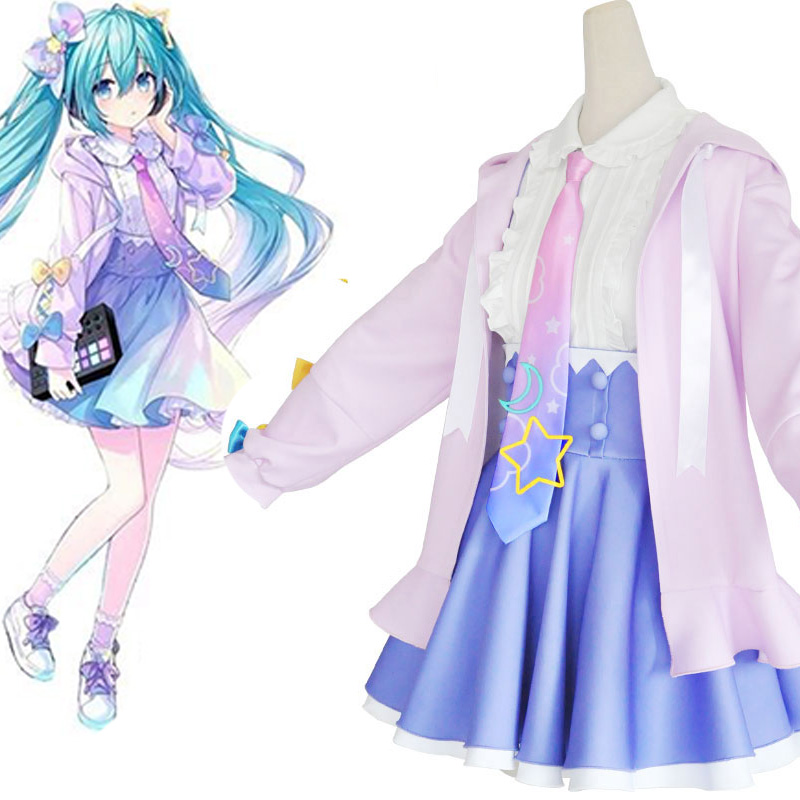 初音ミク2021　 Digital Stars　萌え燃え　キャラクター　私服　文化祭