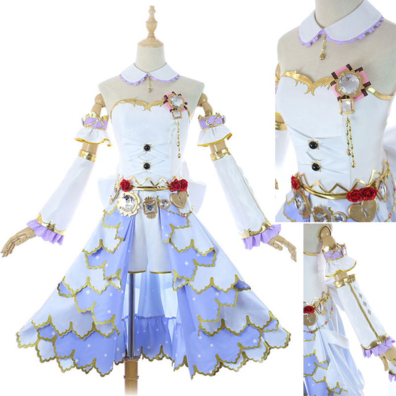 【在庫商品】lovelive ラブライブフラ　誕生石編　覚醒後　西木野真姫 にしきのまき　ドレス　コスプレ衣装