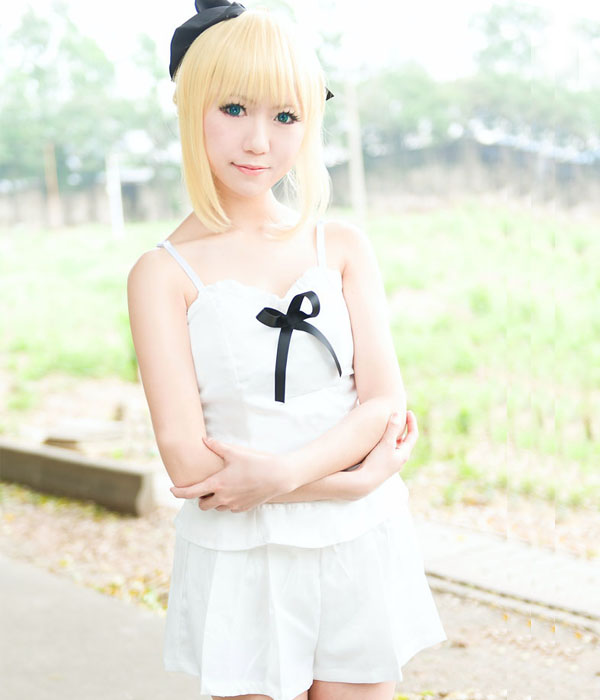 Fate/stay night Saber Lily 遠坂凛 日常服 コスプレ衣装