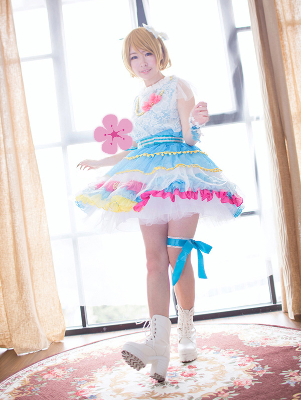 Love Live!ラブライブ！ スクフェス Printemps 永遠フレンズ特典SR　小泉花陽 こいずみはなよ　コスプレ衣装