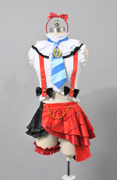 アニメ コスチューム　 Love Live!ラブライブ!　園田海未 (そのだうみ) 舞台装風 コスプレ衣装