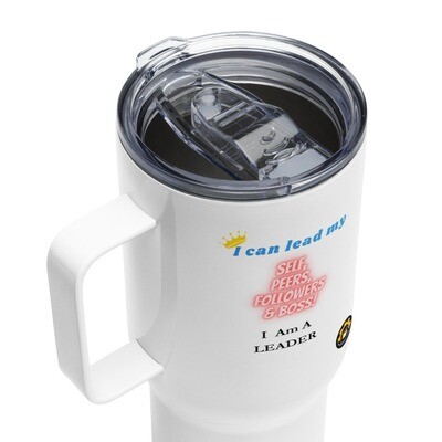 &#39;I Am A Leader&#39; Insulated Mug